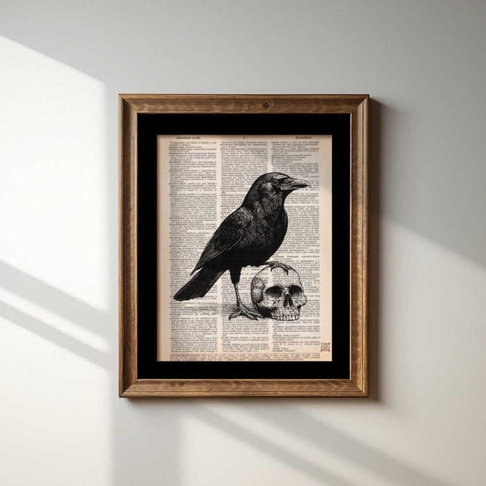 Raven w/ Skull image 1