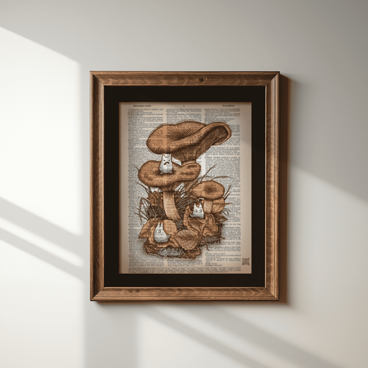 Mushroom Totoros image 1