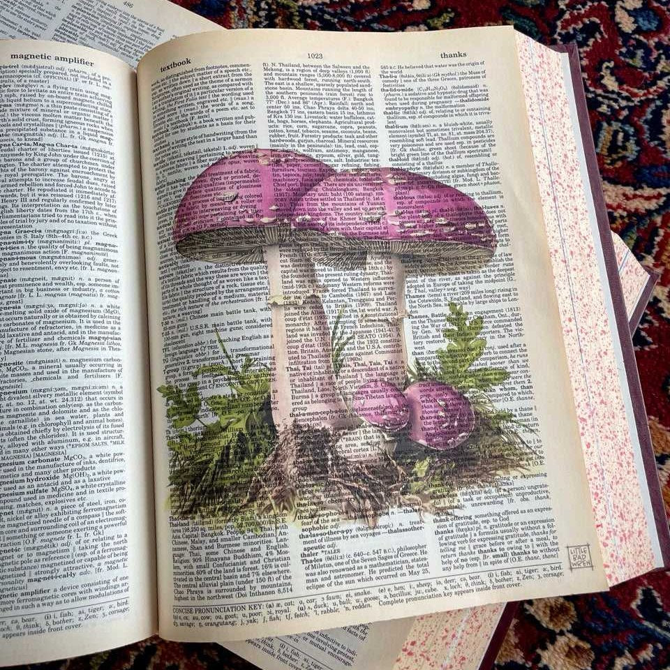 Purple Mushroom I image 2