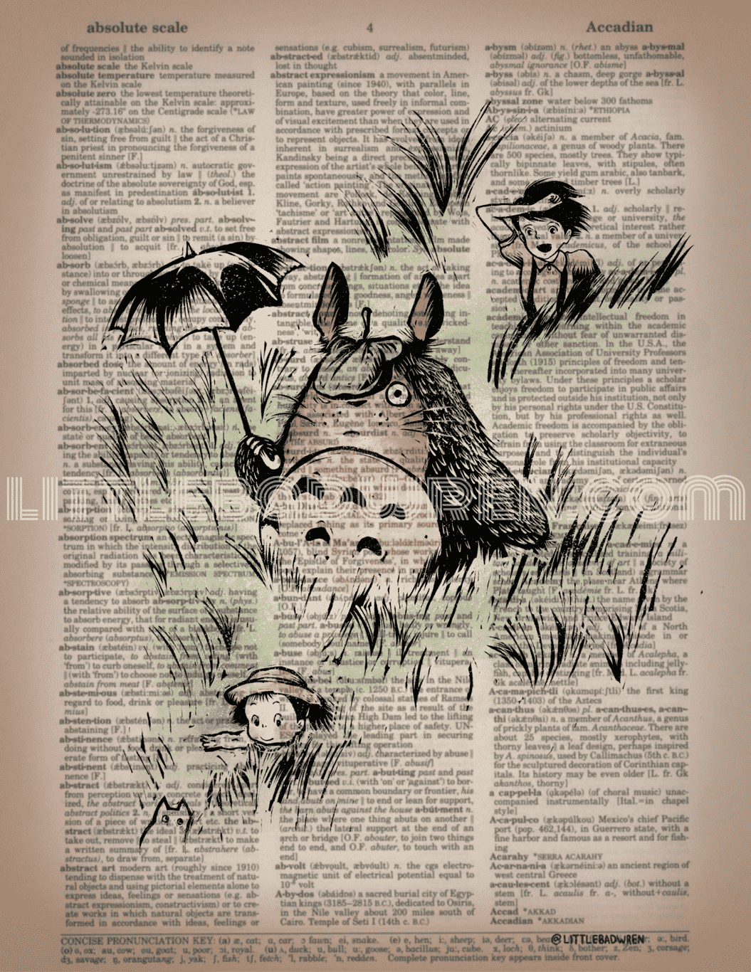 Totoro Watercolor image 0