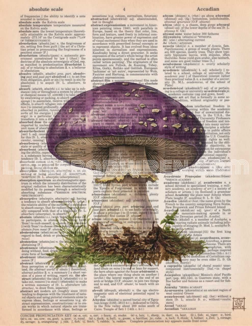 Purple Mushroom II image 0