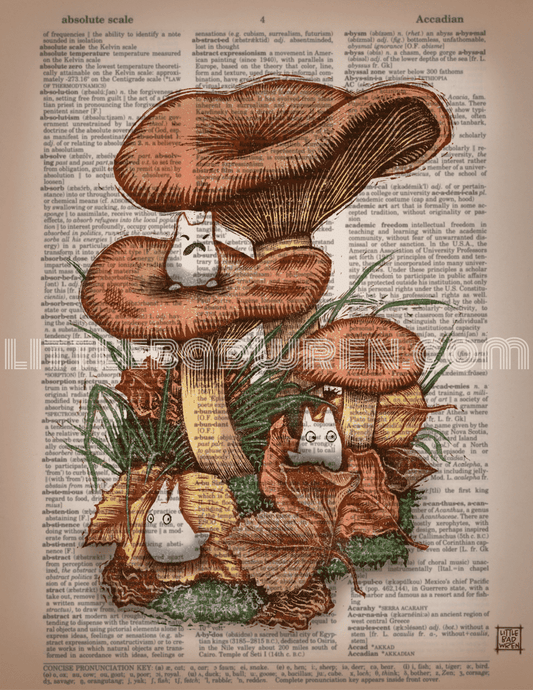 Mushroom Totoros image 0