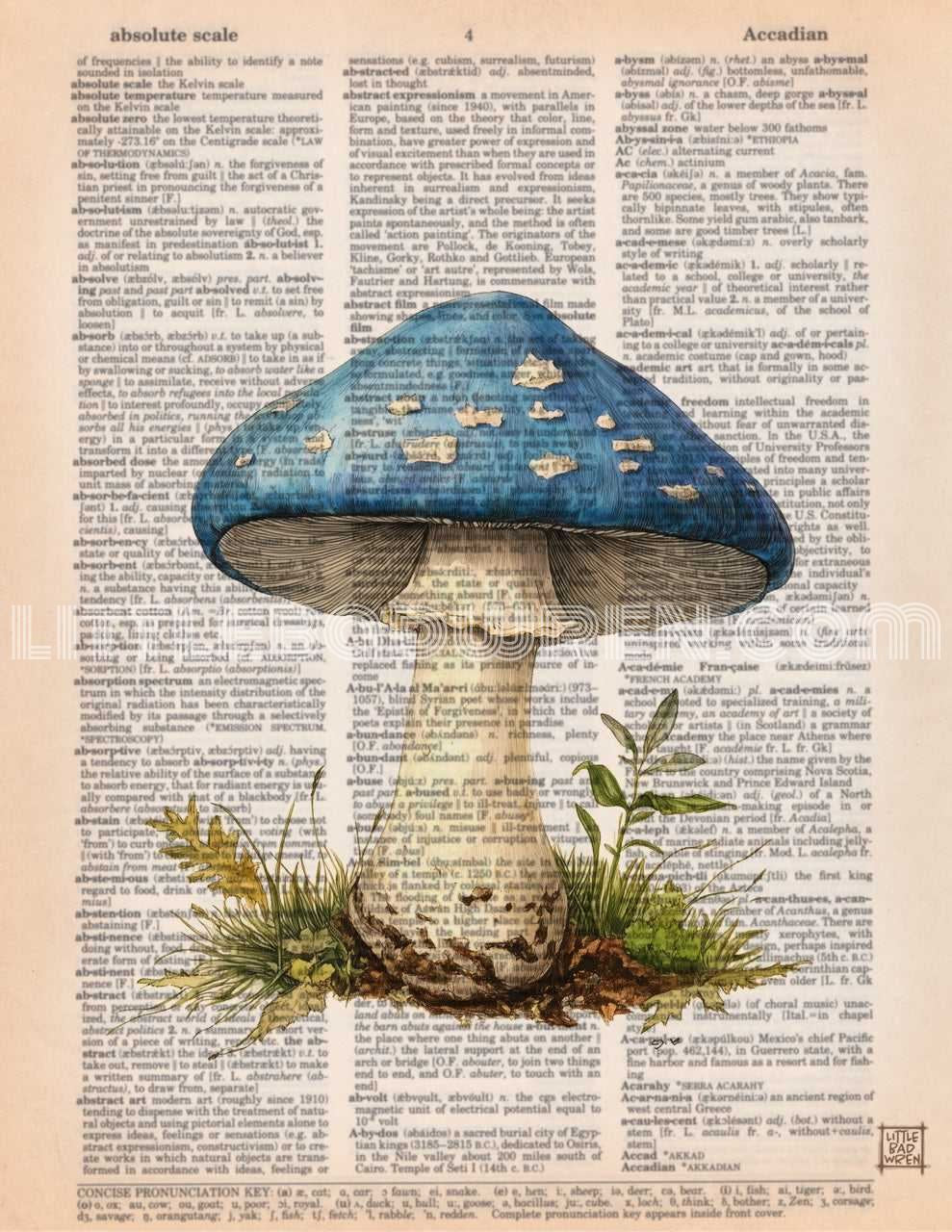 Blue Mushroom image 0