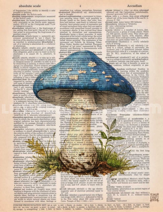 Blue Mushroom image 0