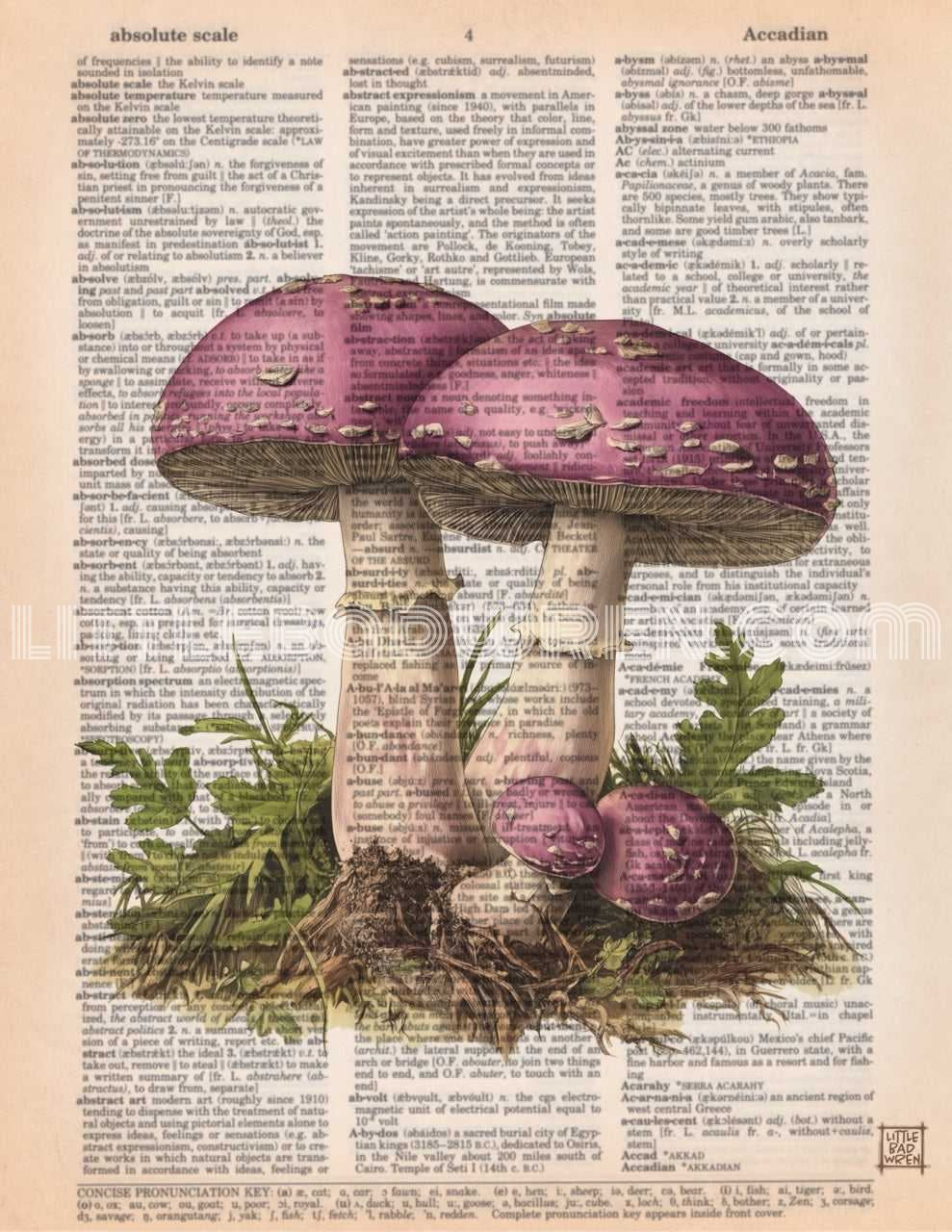 Purple Mushroom I image 0