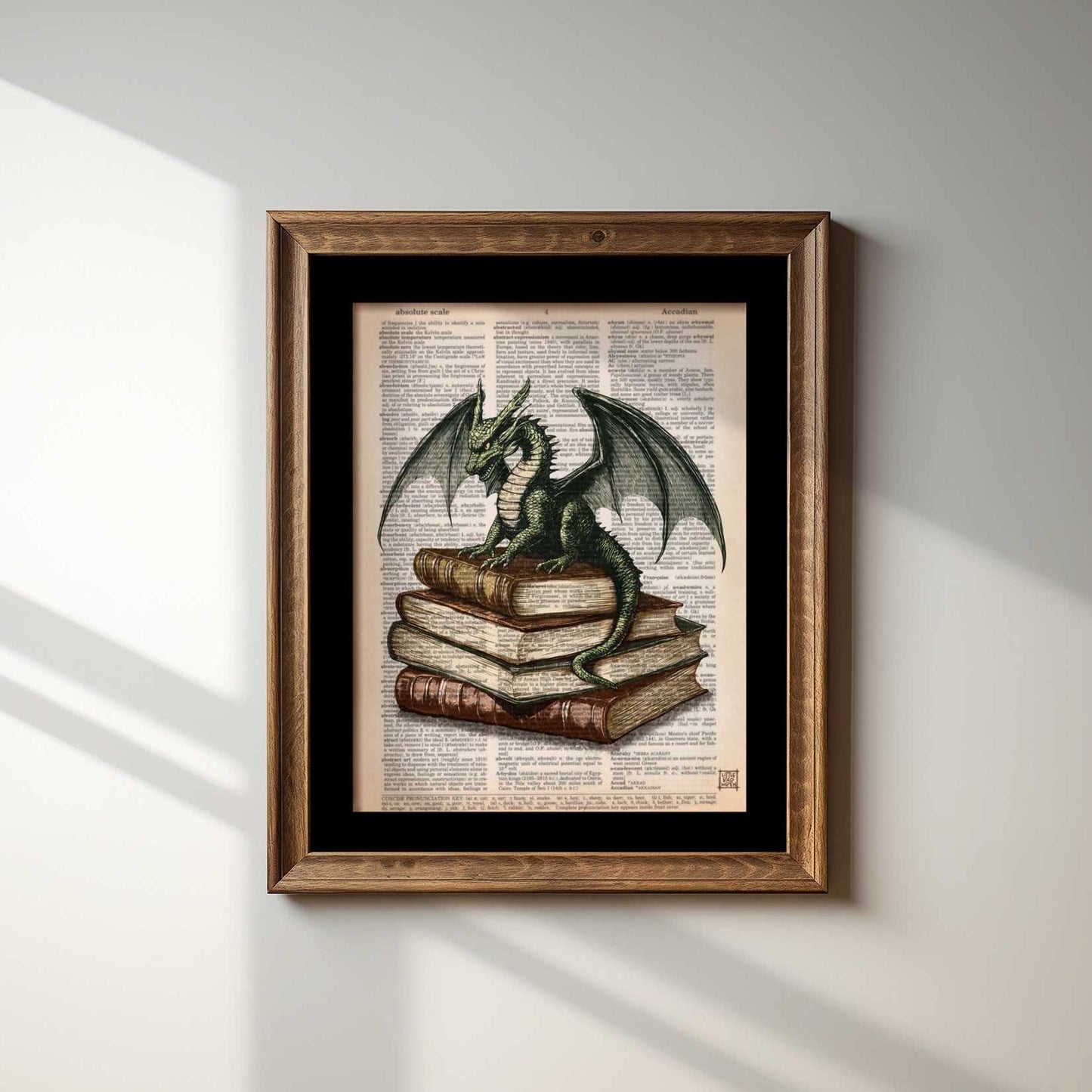 BookStack w/ Dragon image 1