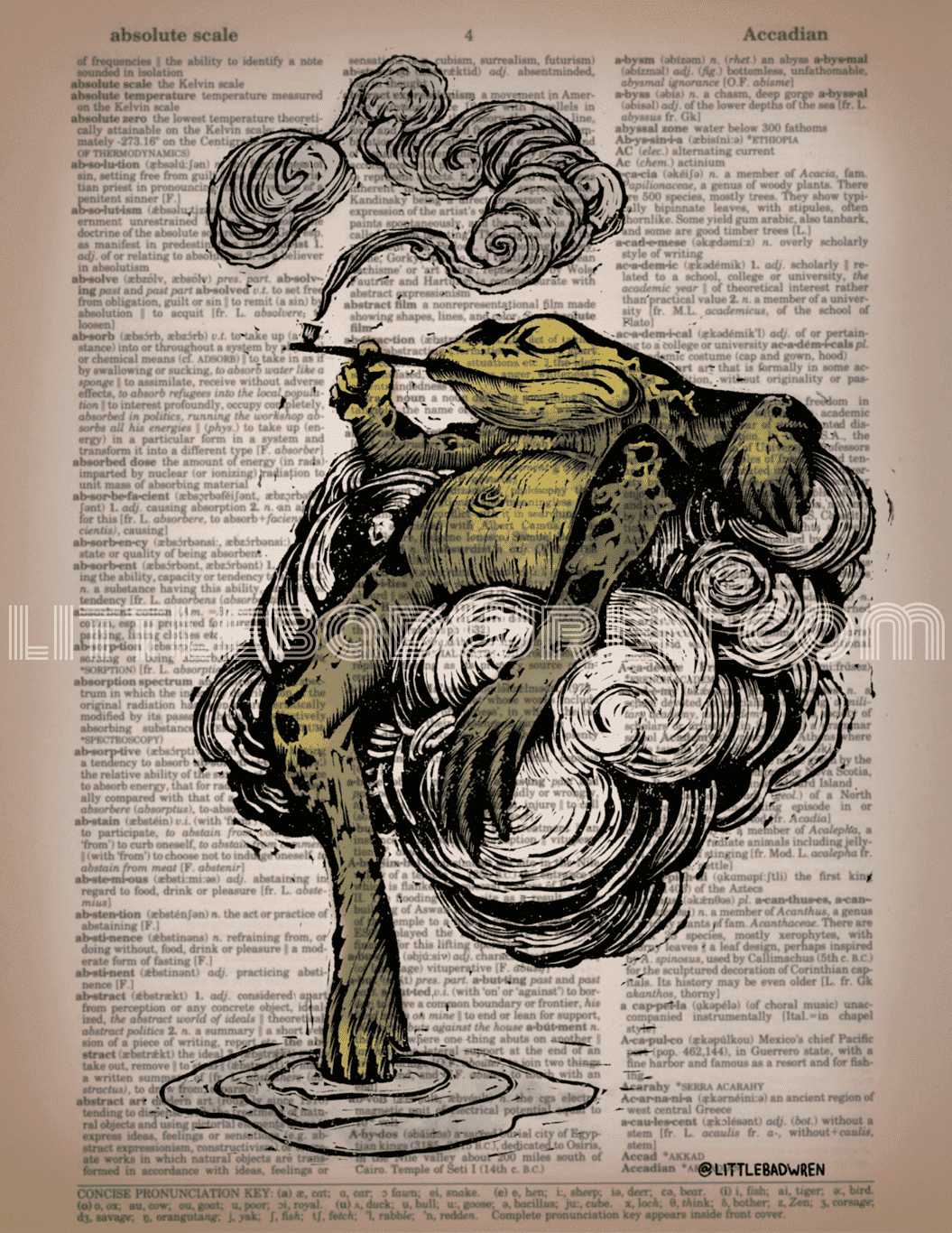 Smoking Frog image 0